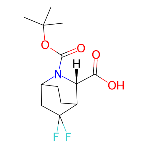 (3S)-2-(叔丁氧基羰基)-5,5-二氟-2-氮杂双环[2.2.2]辛烷-3-羧酸,(3S)-2-(tert-Butoxycarbonyl)-5,5-difluoro-2-azabicyclo[2.2.2]octane-3-carboxylic acid