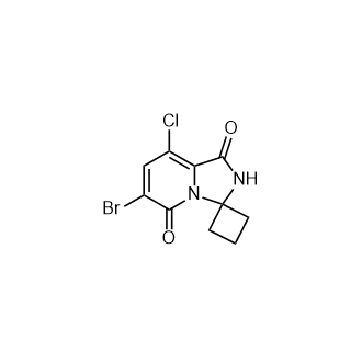 6'-溴-8'-氯-1'H-螺[环丁烷-1,3'-咪唑并[1,5-a]吡啶]-1',5'(2'H)-二酮,6'-bromo-8'-chloro-1'H-spiro[cyclobutane-1,3'-imidazo[1,5-a]pyridine]-1',5'(2'H)-dione