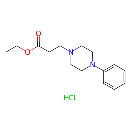 3-(4-苯基哌嗪-1-基)丙酸乙酯二盐酸盐,Ethyl 3-(4-phenylpiperazin-1-yl)propanoate dihydrochloride