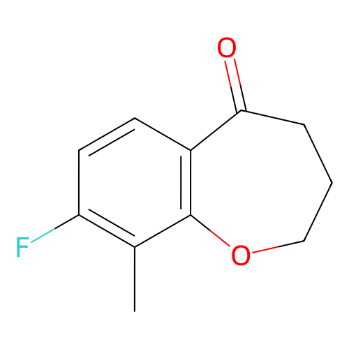 8-氟-9-甲基-3,4-二氫苯并[b]氧雜-5(2H)-酮,8-Fluoro-9-methyl-3,4-dihydrobenzo[b]oxepin-5(2H)-one