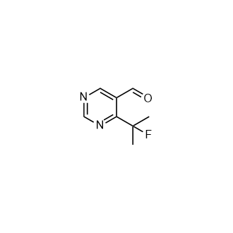 4-(2-氟丙烷-2-基)嘧啶-5-甲醛,4-(2-Fluoropropan-2-yl)pyrimidine-5-carbaldehyde