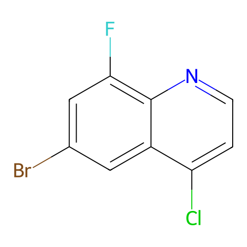 6-溴-4-氯-8-氟喹啉,6-Bromo-4-chloro-8-fluoroquinoline