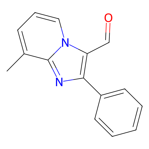 8-甲基-2-苯基咪唑并[1,2-a]吡啶-3-甲醛,8-Methyl-2-phenylimidazo[1,2-a]pyridine-3-carbaldehyde