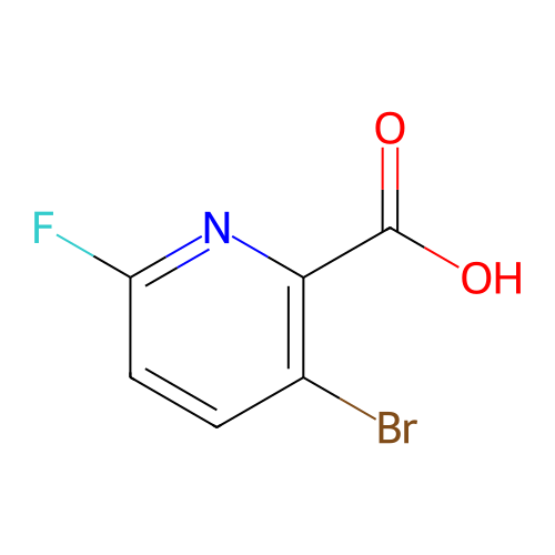 3-溴-6-氟吡啶-2-甲酸,3-Bromo-6-fluoropicolinic acid