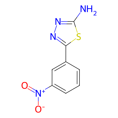 5-(3-硝基苯基)-1,3,4-噻二唑-2-胺,5-(3-Nitrophenyl)-1,3,4-thiadiazol-2-amine