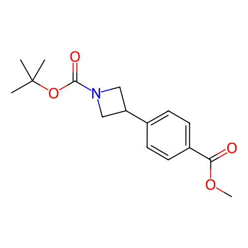 3-(4-(甲氧基羰基)苯基)氮雜環(huán)丁烷-1-羧酸叔丁酯,tert-Butyl 3-(4-(methoxycarbonyl)phenyl)azetidine-1-carboxylate