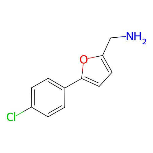 [5-(4-氯苯基)-2-呋喃基]甲胺,[5-(4-Chlorophenyl)-2-furyl]methanamine