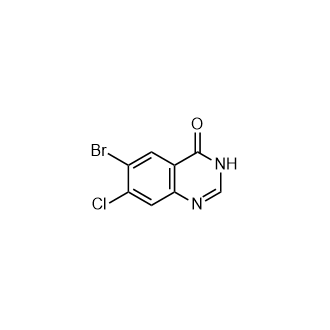 6-溴-7-氯喹唑啉-4(3H)-酮,6-Bromo-7-chloroquinazolin-4(3H)-one