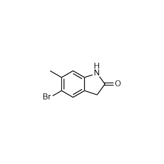 5-溴-6-甲基吲哚啉-2-酮,5-Bromo-6-methylindolin-2-one