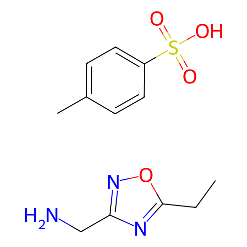 (5-乙基-1,2,4-噁二唑-3-基)甲胺4-甲基苯磺酸鹽,(5-Ethyl-1,2,4-oxadiazol-3-yl)methanamine 4-methylbenzenesulfonate