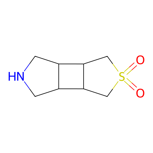 八氢-1H-噻吩并[3',4':3,4]环丁[1,2-c]吡咯2,2-二氧化物,Octahydro-1H-thieno[3',4':3,4]cyclobuta[1,2-c]pyrrole 2,2-dioxide