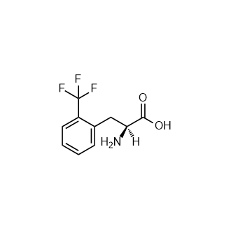 2-(三氟甲基)-L-苯基丙氨酸,(S)-2-Amino-3-(2-(trifluoromethyl)phenyl)propanoic acid
