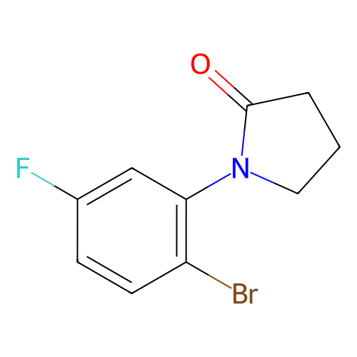 1-（2-溴-5-氟苯基）吡咯烷-2-酮,1-(2-Bromo-5-fluorophenyl)pyrrolidin-2-one