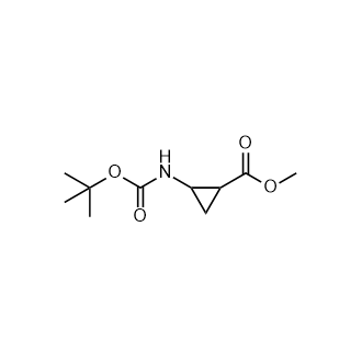 2-(叔丁氧基羰基氨基)环丙烷甲酸甲酯,Methyl2-(tert-butoxycarbonylamino)cyclopropanecarboxylate