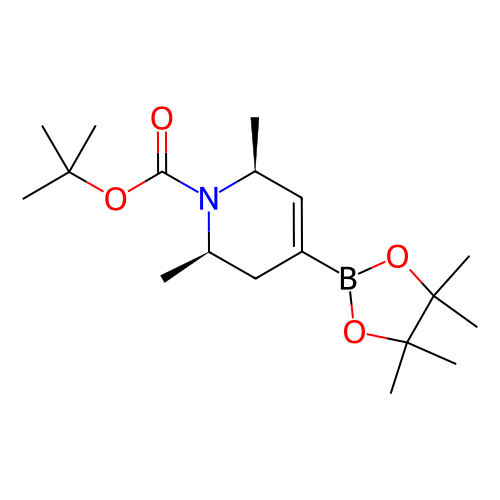 rel-(2R,6S)-叔丁基 2,6- 二甲基-4-(4,4,5,5-四甲基-1,3,2-二氧硼杂环戊烷-2-基)-5,6-二氢吡啶-1(2H) )-羧酸盐,rel-(2R,6S)-tert-Butyl 2,6-dimethyl-4-(4,4,5,5-tetramethyl-1,3,2-dioxaborolan-2-yl)-5,6-dihydropyridine-1(2H)-carboxylate