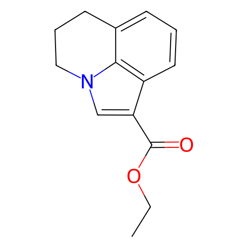 5,6-二氢-4H-吡咯并[3,2,1-ij]喹啉-1-羧酸乙酯,Ethyl 5,6-dihydro-4H-pyrrolo[3,2,1-ij]quinoline-1-carboxylate