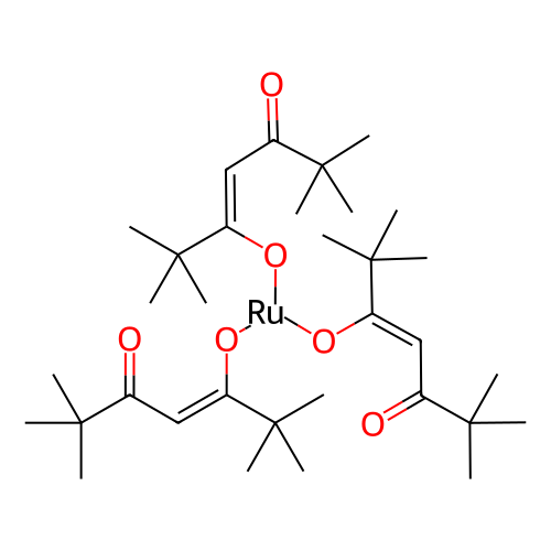 三(2,2,6,6-四甲基-3,5-庚二酮)合钌(III),Tris(2,2,6,6-tetramethyl-3,5-heptanedionato)ruthenium(III)