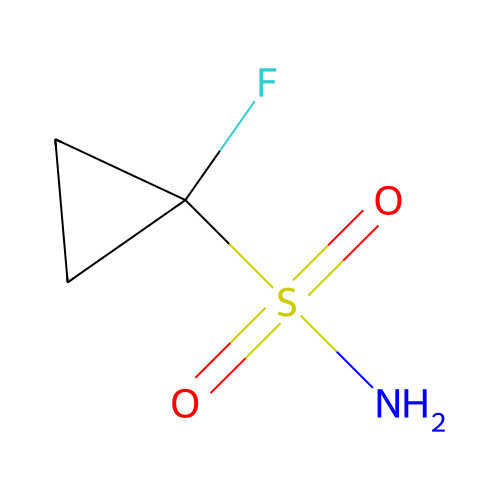1-氟环丙烷-1-磺酰胺,1-Fluorocyclopropane-1-sulfonamide