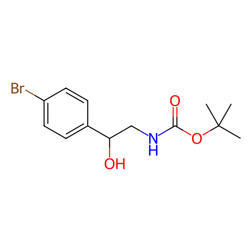 (2-(4-溴苯基)-2-羥乙基)氨基甲酸叔丁酯,tert-Butyl (2-(4-bromophenyl)-2-hydroxyethyl)carbamate