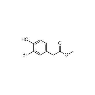 2-(3-溴-4-羟苯基)乙酸甲酯,Methyl 2-(3-bromo-4-hydroxyphenyl)acetate