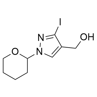 (3-碘-1-(四氢-2H-吡喃-2-基)-1H-吡唑-4-基)甲醇,(3-Iodo-1-(tetrahydro-2H-pyran-2-yl)-1H-pyrazol-4-yl)methanol
