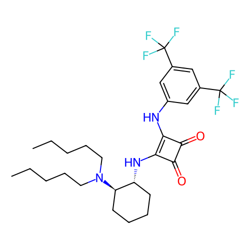 3-[[3,5-双(三氟甲基)苯基]氨基]-4-[[(1R,2R)-2-(二戊基)环己基]氨基]-3-环丁烯-1,2-二酮,3-[[3,5-Bis(trifluoromethyl)phenyl]amino]-4-[[(1R,2R)-2-(dipentylamino)cyclohexyl]amino]-3-cyclobutene-1,2-dione