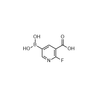 2-氟-3-羧基吡啶-5-硼酸,2-Fluoro-3-carboxypyridine-5-boronic acid