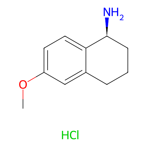 (S)-6-甲氧基-1,2,3,4-四氫萘-1-胺鹽酸鹽,(S)-6-Methoxy-1,2,3,4-tetrahydronaphthalen-1-amine hydrochloride