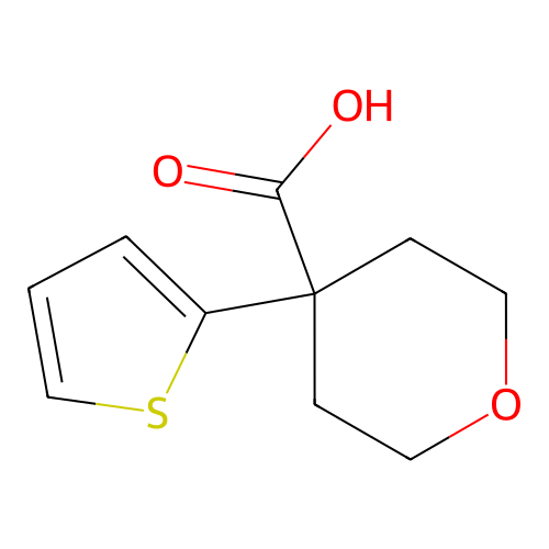 4-(噻吩-2-基)四氢-2H-吡喃-4-羧酸,4-(Thiophen-2-yl)tetrahydro-2H-pyran-4-carboxylic acid