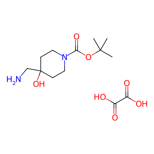 4-(氨基甲基)-4-羟基哌啶-1-甲酸叔丁酯草酸盐,tert-Butyl 4-(aminomethyl)-4-hydroxypiperidine-1-carboxylate oxalate