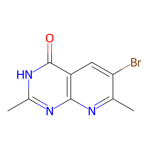 6-溴-2,7-二甲基吡啶并[2,3-d]嘧啶-4(3H)-酮,6-Bromo-2,7-dimethylpyrido[2,3-d]pyrimidin-4(3H)-one