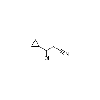 3-环丙基-3-羟基丙腈,3-Cyclopropyl-3-hydroxypropanenitrile