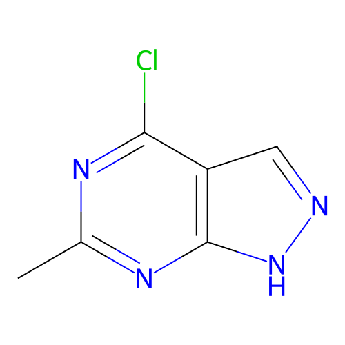 4-氯-6-甲基-1H-吡唑并[3,4-d]嘧啶,4-Chloro-6-methyl-1H-pyrazolo[3,4-d]pyrimidine