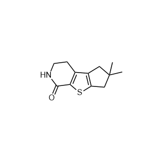 6,6-二甲基-2,3,4,5,6,7-六氢-1H-环戊二烯并[4,5]噻吩并[2,3-c]吡啶-1-酮,6,6-Dimethyl-2,3,4,5,6,7-hexahydro-1H-cyclopenta[4,5]thieno[2,3-c]pyridin-1-one