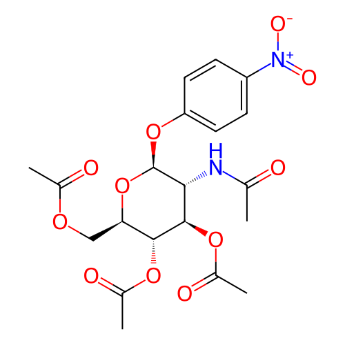 (2R,3S,4R,5R,6S)-5-乙酰氨基-2-(乙氧基甲基)-6-(4-硝基苯氧基)四氫-2H-吡喃-3,4-二基二乙酸酯,(2r,3s,4r,5r,6s)-5-Acetamido-2-(acetoxymethyl)-6-(4-nitrophenoxy)tetrahydro-2h-pyran-3,4-diyl diacetate