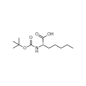 (S)-2-((叔丁氧羰基)氨基)庚酸,(S)-2-((tert-Butoxycarbonyl)amino)heptanoic acid