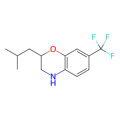 2-异丁基-7-(三氟甲基)-3,4-二氢-2H-苯并[b][1,4]噁嗪,2-Isobutyl-7-(trifluoromethyl)-3,4-dihydro-2H-benzo[b][1,4]oxazine