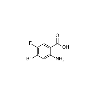 2-氨基-4-溴-5-氟苯甲酸,2-Amino-4-bromo-5-fluorobenzoic acid