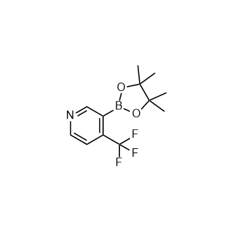 3-(4,4,5,5-四甲基-1,3,2-二氧硼戊环-2-基)-4-(三氟甲基)吡啶,3-(4,4,5,5-Tetramethyl-1,3,2-dioxaborolan-2-yl)-4-(trifluoromethyl)pyridine