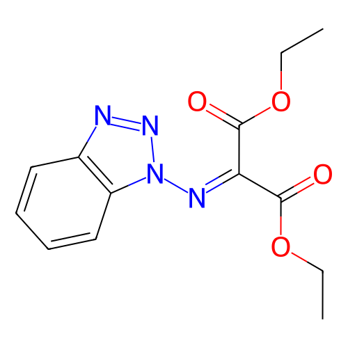 2-((1H-苯并[d][1,2,3]三唑-1-基)亚氨基)丙二酸二乙酯,Diethyl 2-((1H-benzo[d][1,2,3]triazol-1-yl)imino)malonate