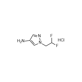 1-(2,2-二氟乙基)-1H-吡唑-4-胺盐酸盐,1-(2,2-Difluoroethyl)-1H-pyrazol-4-amine hydrochloride