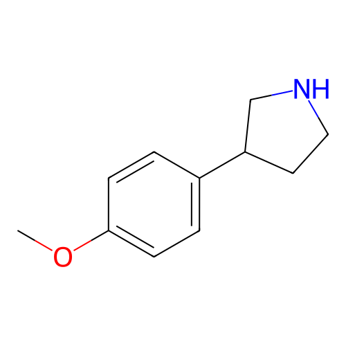 3-(4-甲氧基苯基)吡咯烷盐酸盐,3-(4-Methoxyphenyl)pyrrolidine hydrochloride