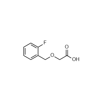 2-((2-氟芐基)氧基)乙酸,2-((2-Fluorobenzyl)oxy)acetic acid