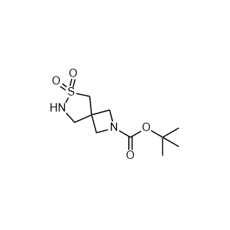 6-噻-2,7-二氮杂螺[3.4]辛烷-2-羧酸叔丁酯 6,6-二氧化物,tert-Butyl 6-thia-2,7-diazaspiro[3.4]octane-2-carboxylate 6,6-dioxide