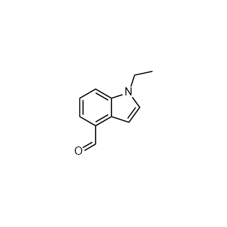 1-乙基-1H-吲哚-4-甲醛,1-Ethyl-1H-indole-4-carbaldehyde