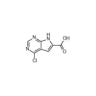 4-氯-7H-吡咯并[2,3-d]嘧啶-6-甲酸,4-Chloro-7H-pyrrolo[2,3-d]pyrimidine-6-carboxylic acid