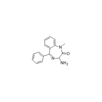 3-氨基-1-甲基-5-苯基-1H-苯并[e][1,4]二氮雜-2(3H)-酮,3-Amino-1-methyl-5-phenyl-1,3-dihydro-2H-1,4-benzodiazepin-2-one