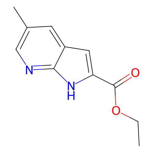 5-甲基-1H-吡咯并[2,3-b]吡啶-2-羧酸乙酯,Ethyl 5-methyl-1H-pyrrolo[2,3-b]pyridine-2-carboxylate