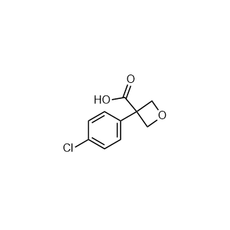 3-(4-氯苯基)氧雜環(huán)丁烷-3-羧酸,3-(4-Chlorophenyl)oxetane-3-carboxylic acid