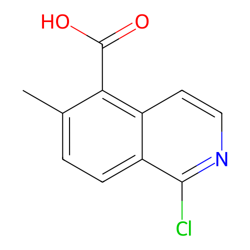 1-氯-6-甲基异喹啉-5-羧酸,1-Chloro-6-methylisoquinoline-5-carboxylic acid